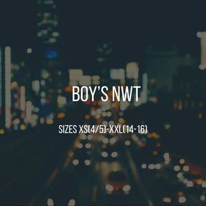 Boy’s XS (4/5) - XXL (14-16)